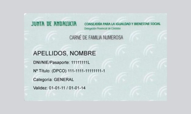 Mehr Rechtssicherheit für das „Carné de Familia Numerosa“