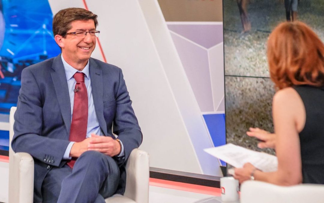 Juan Marín: „Andalusien soll nicht abgeriegelt werden“