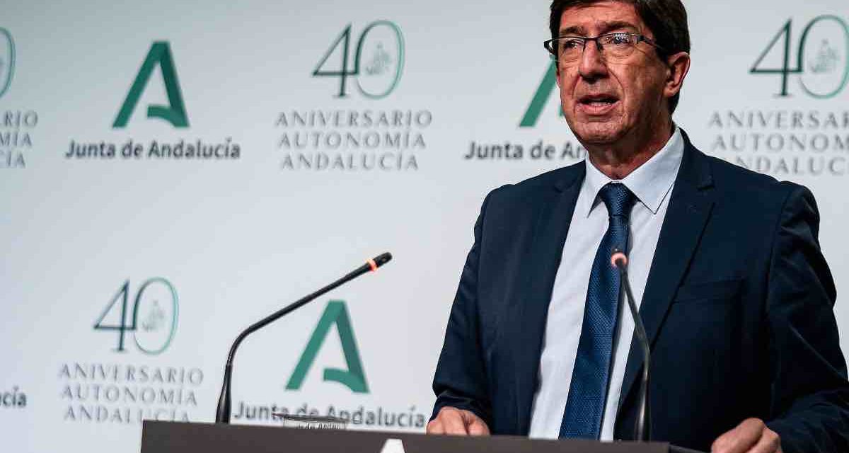 Juan Marín: „Wenn Andalusien dieses Tempo beibehält, werden wir viel härtere Entscheidungen treffen müssen“