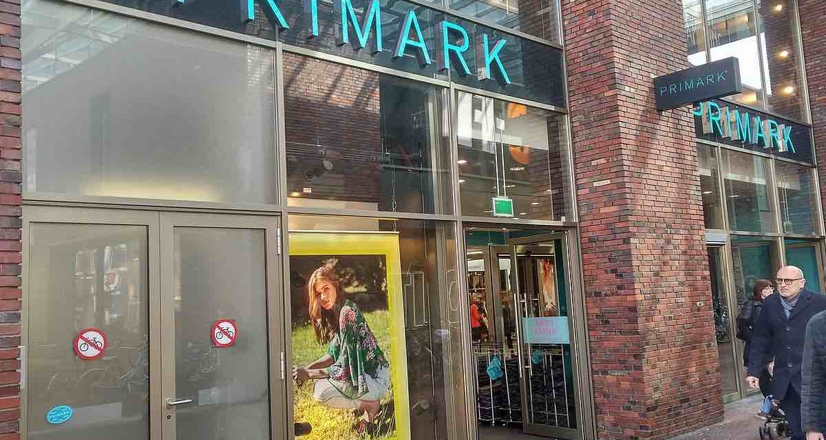 Primark: ERTE in mehreren Gemeinden wegen Covid-Maßnahmen