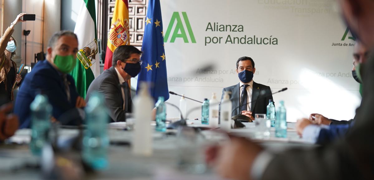 Juanma Moreno kündigt einen Rettungsplan für Kleinunternehmen im Wert von 660 Millionen Euro an