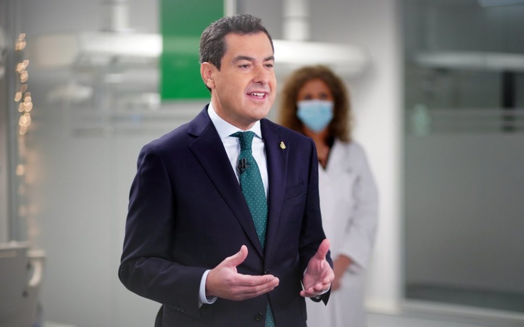 Portrait: Juanma Moreno, Ministerpräsident von Andalusien