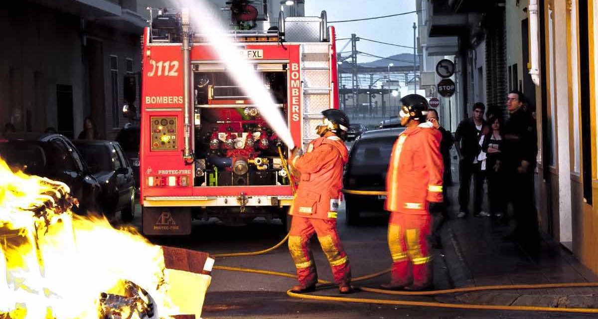 Häuserbrand in Almería: Brandstiftung?