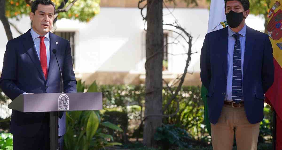 Moreno und Marin zeigen Einigkeit in Andalusien: „Eine sehr solide Regierung“
