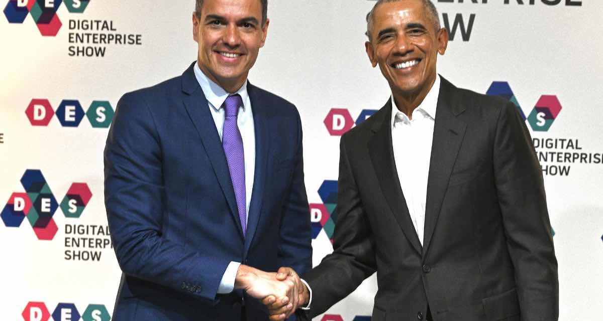Obama warnt in Málaga vor der Giftigkeit der sozialen Netzwerke