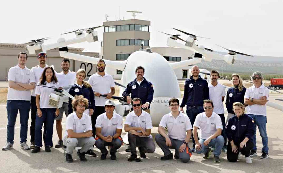 Lufttaxi in Jaen erfolgreich gestartet