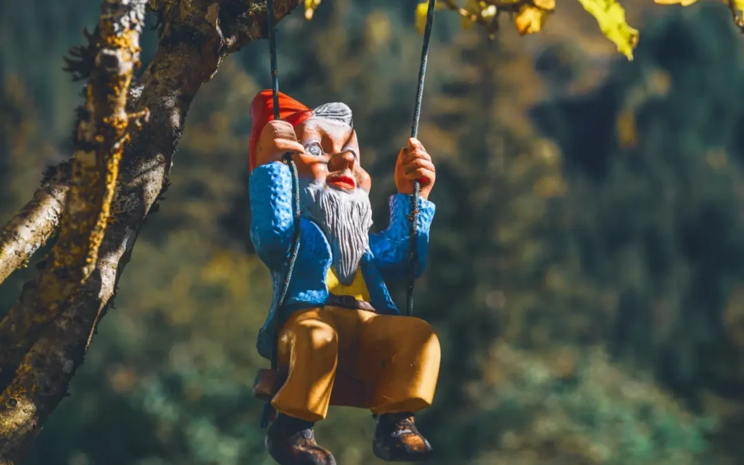 Morente, Idylle mit Gartenzwergen gegen die Landflucht