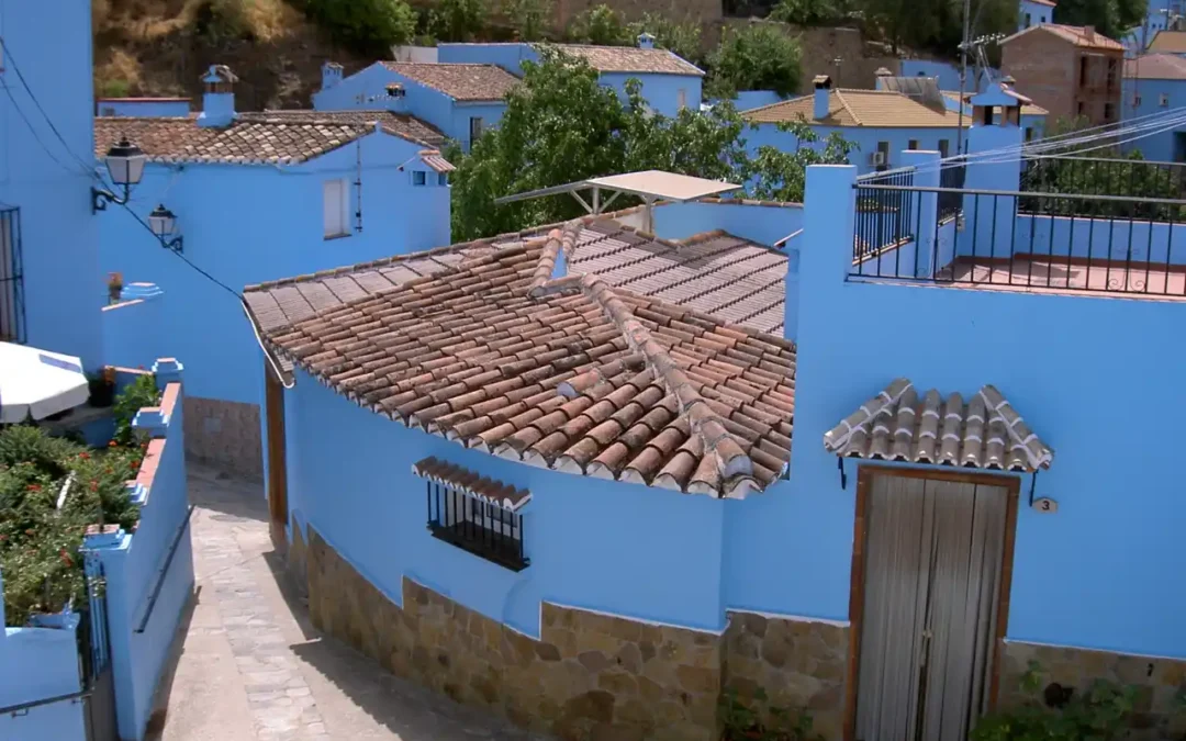 Júzcar, das Schlumpf-Dorf in Andalusien