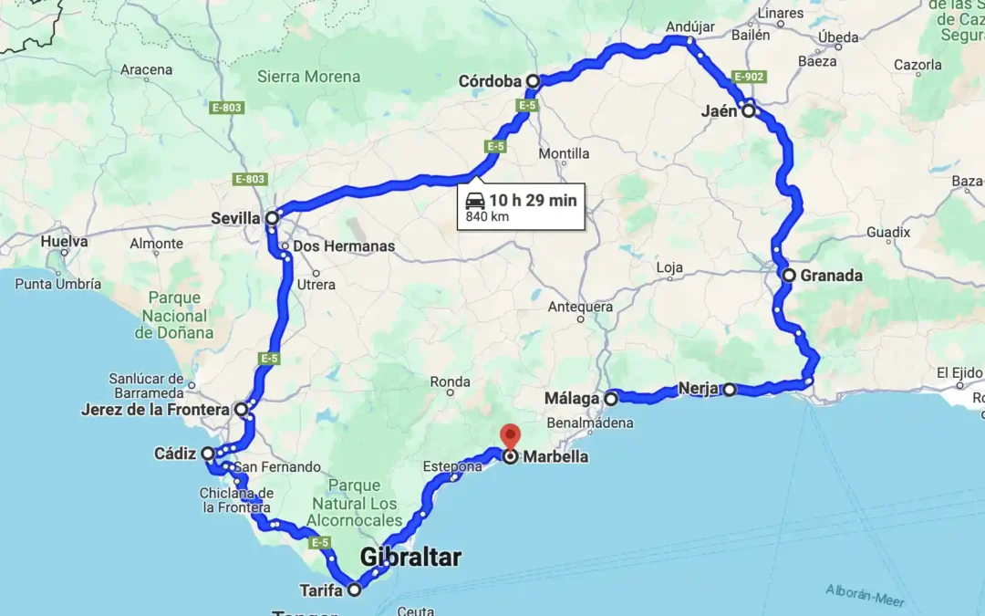 Roadtrip durch Andalusien