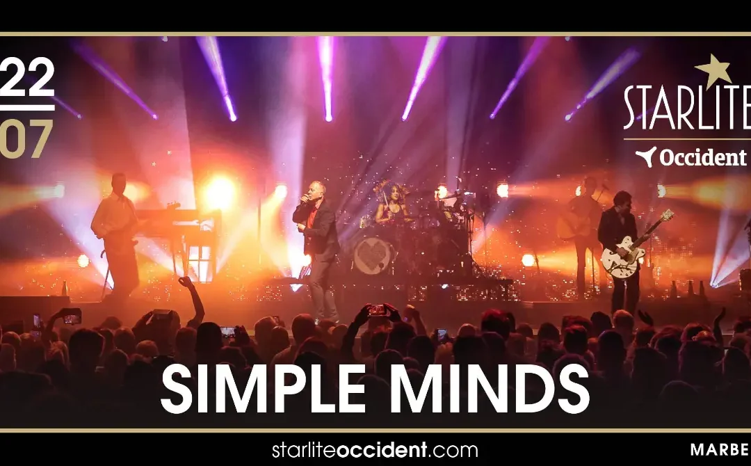 Am 22.07. kommen die Simple Minds nach Marbella