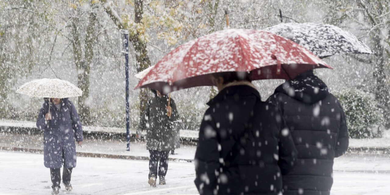 Winterchaos in Spanien